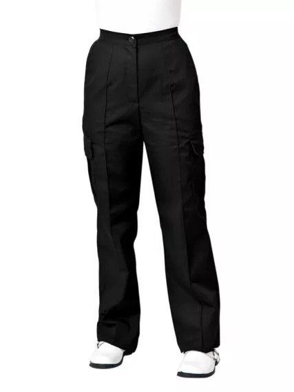 NURSES CARGO TROUSERS BLACK 30