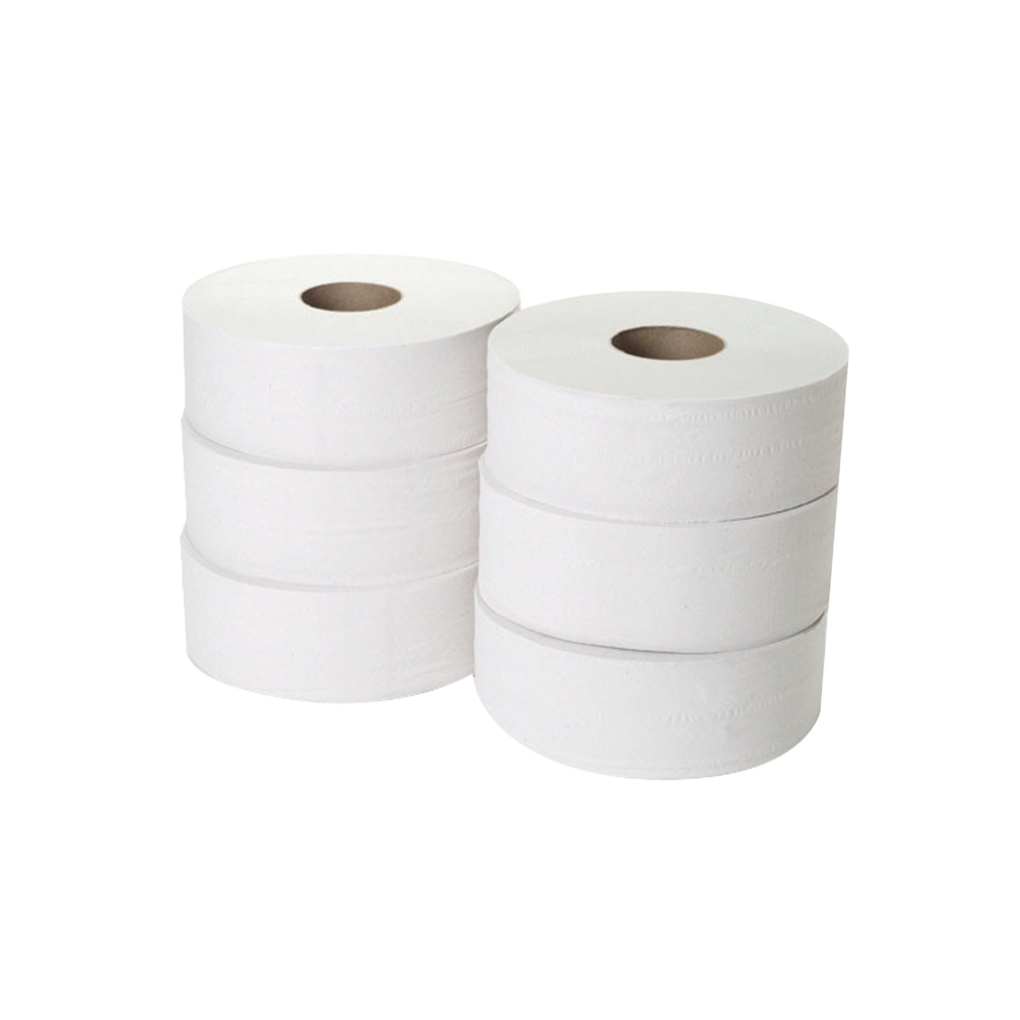 2 PLY JUMBO TOILET ROLL PK6
