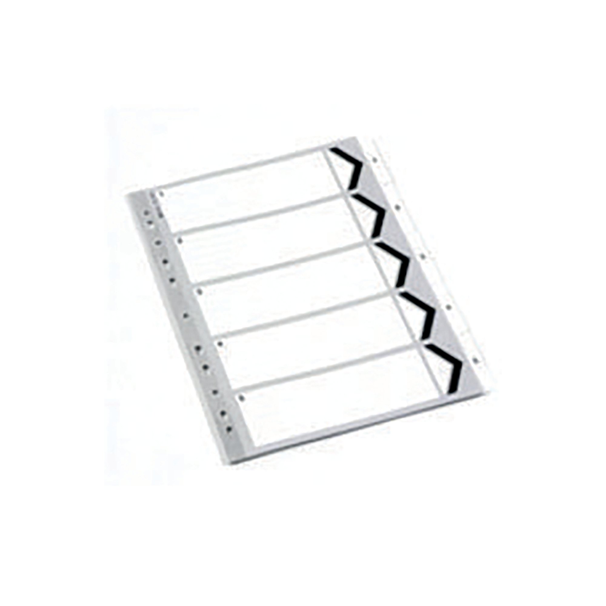 A4 WHITE 1-5 POLYPROPYLENE INDEX