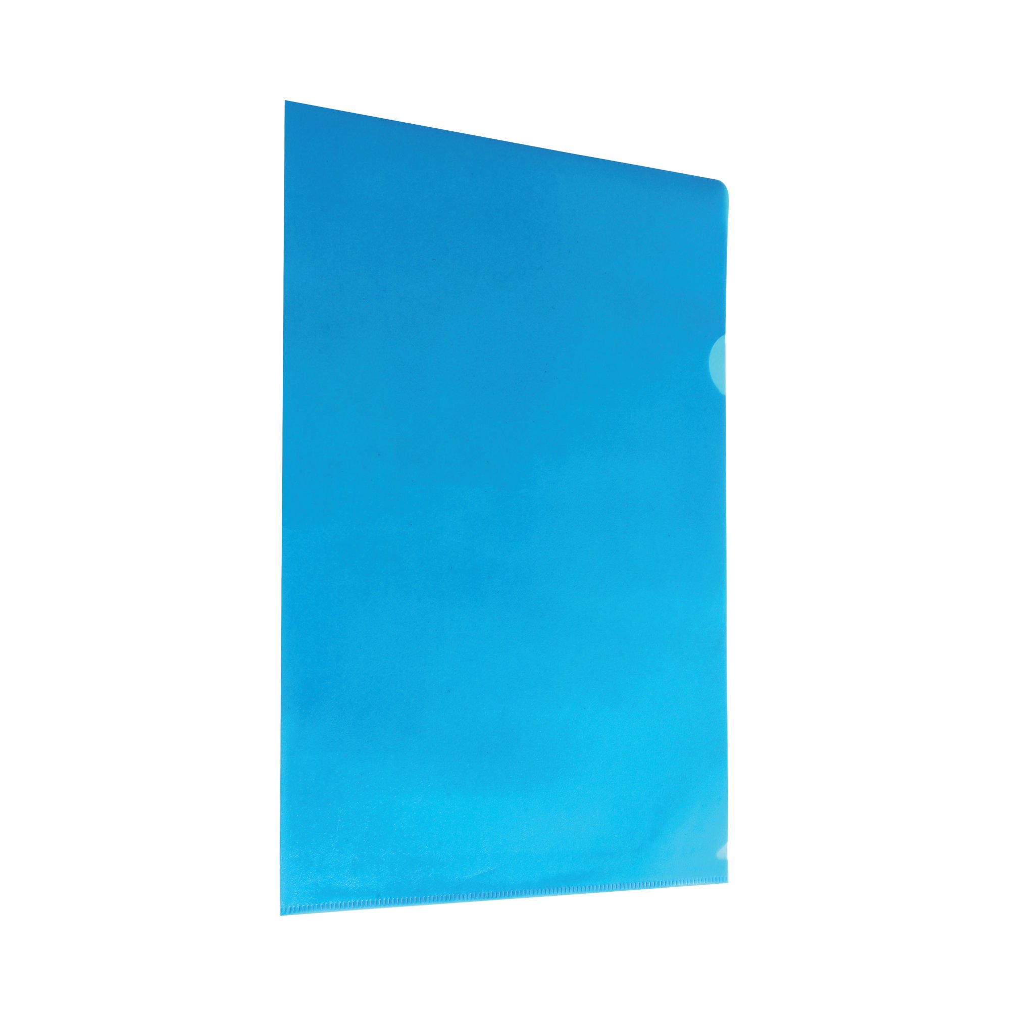 CUT FLUSH FOLDER BLUE A4 PK100