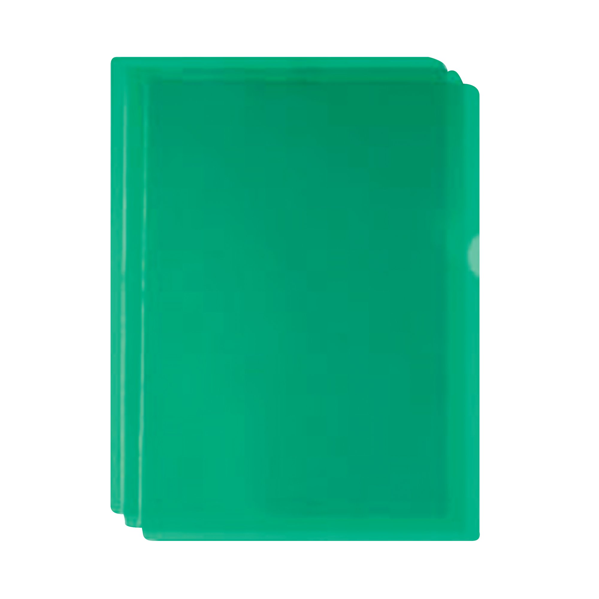 GREEN CUT FLUSH FOLDERS PK100