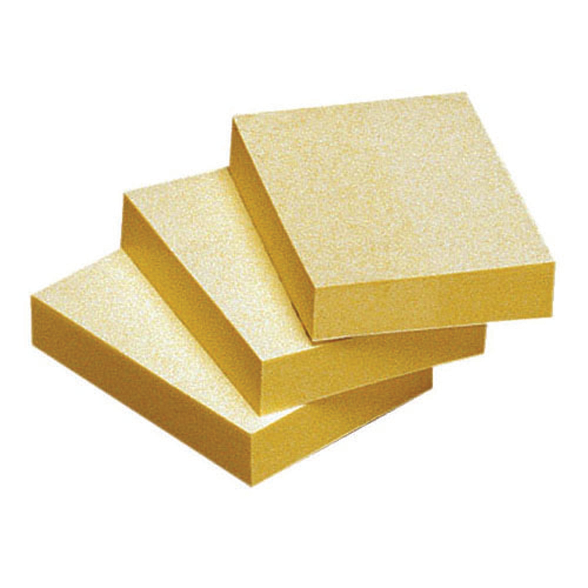 YELLOW QUICK NOTES PADS 38X51MM PK12