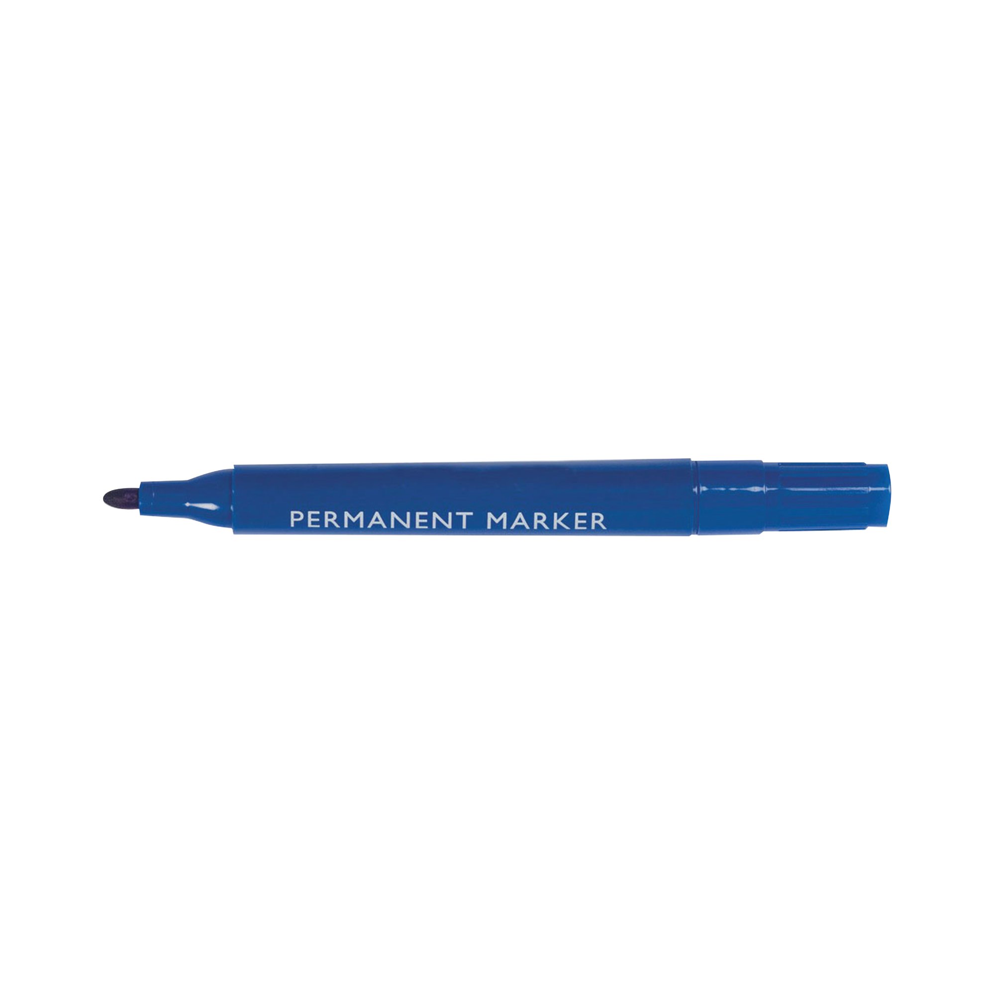 BLUE PERMANENT MARKER BULLET PK10