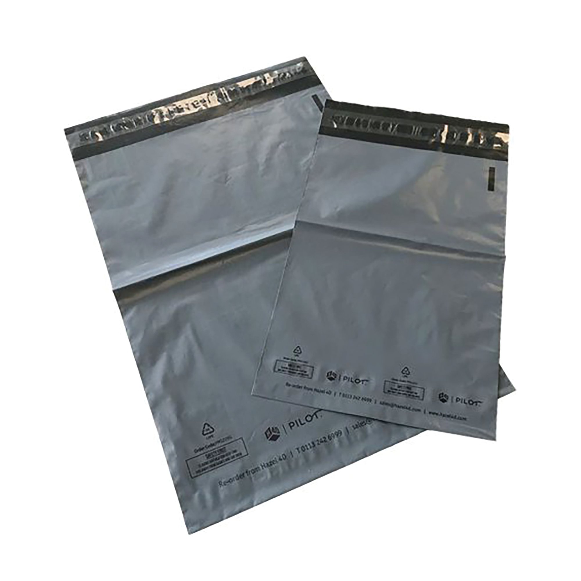 POLY MAILING BAG 432X560 GREY PK500