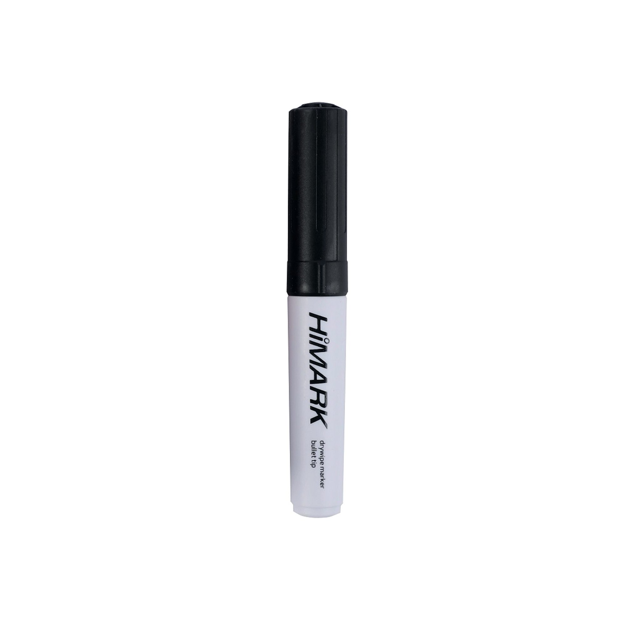 BLACK WHITEBOARD MARKER BULLET PK10