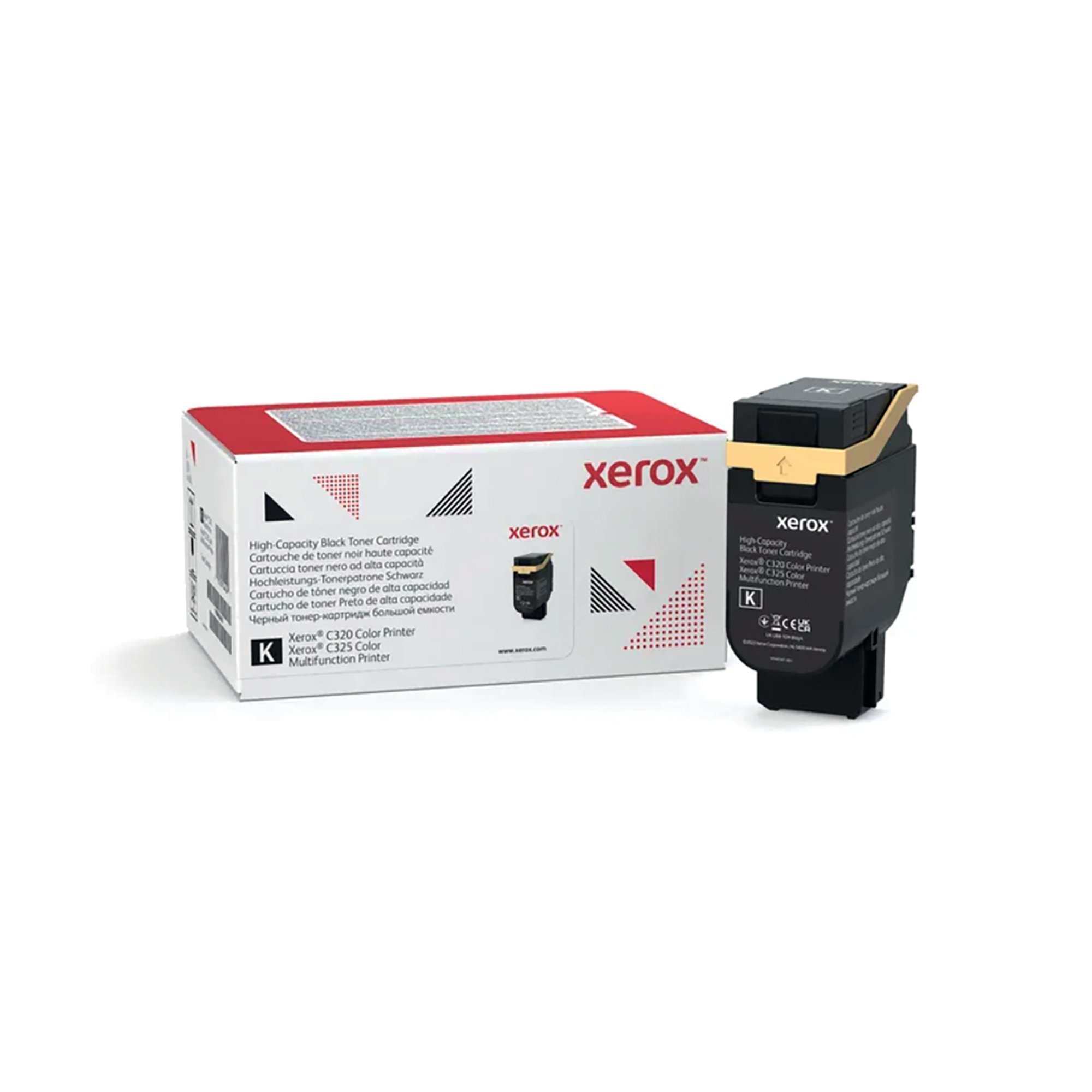 XEROX C320/C325 TONER CART HY BLACK