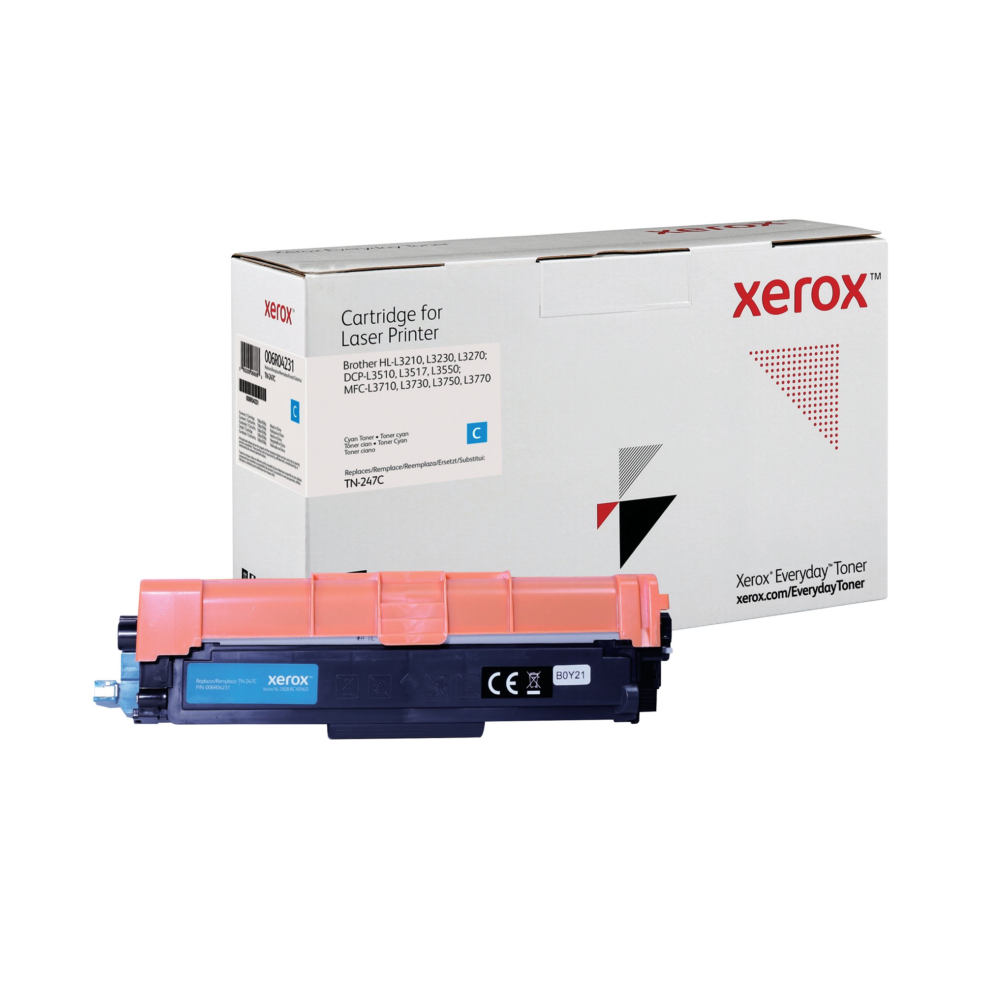 XEROX EVERYDAY TN-247C COMP TNR CYAN