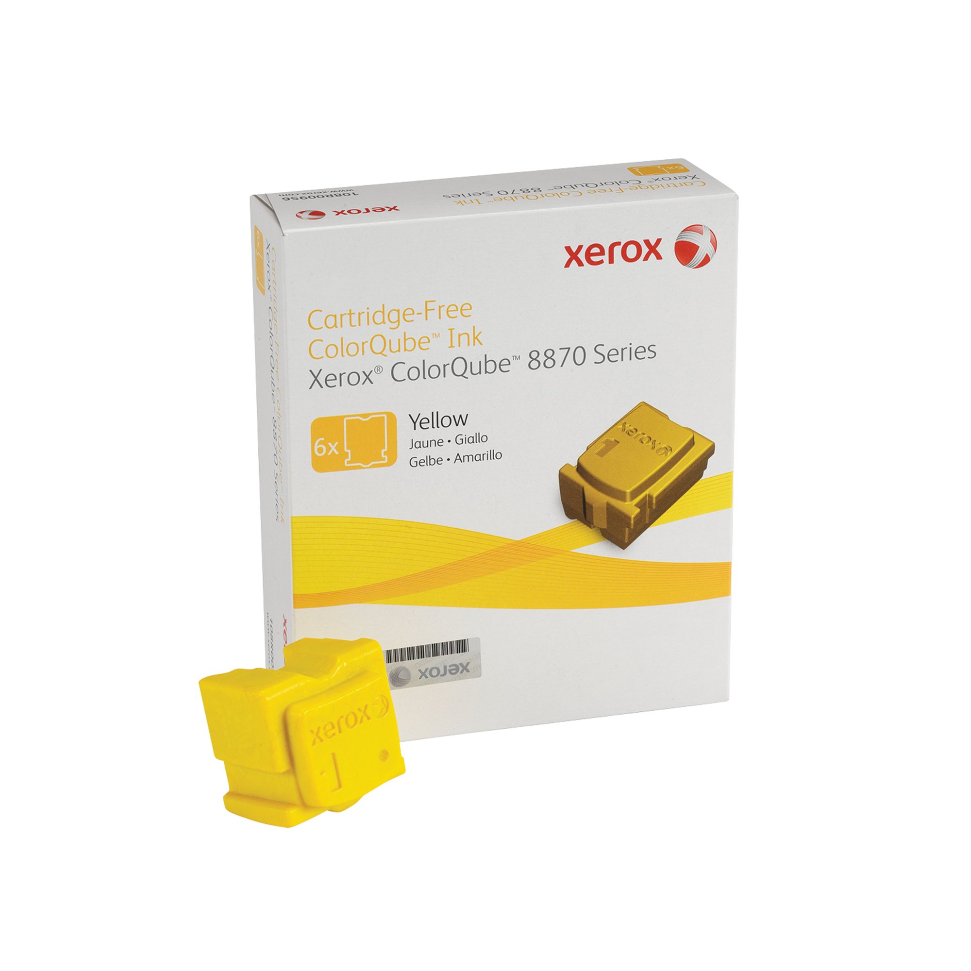 XEROX COLORQUBE 8870 YELLOW INK PK6