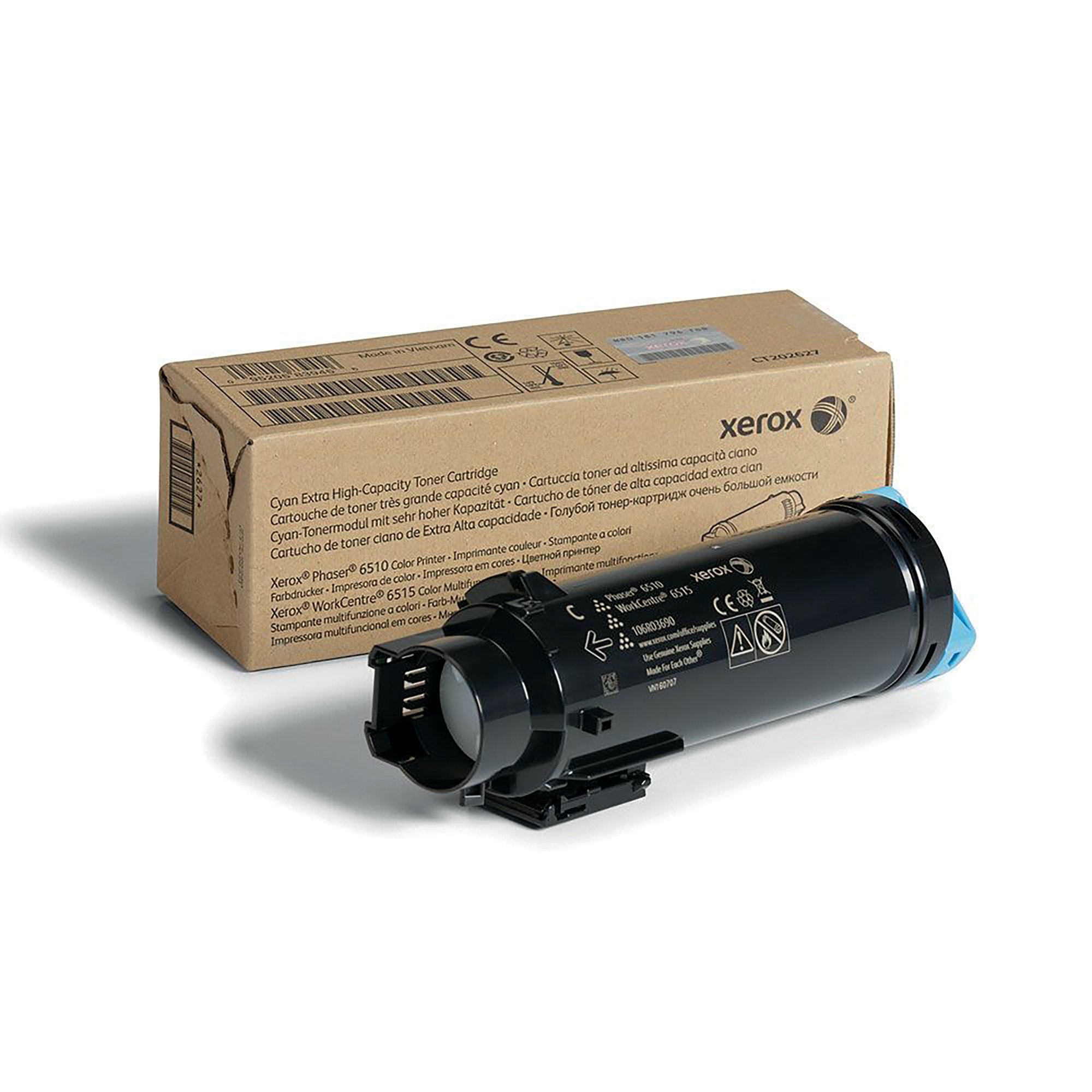 XEROX WC6515 PHASR 6510 TONER XHY CY