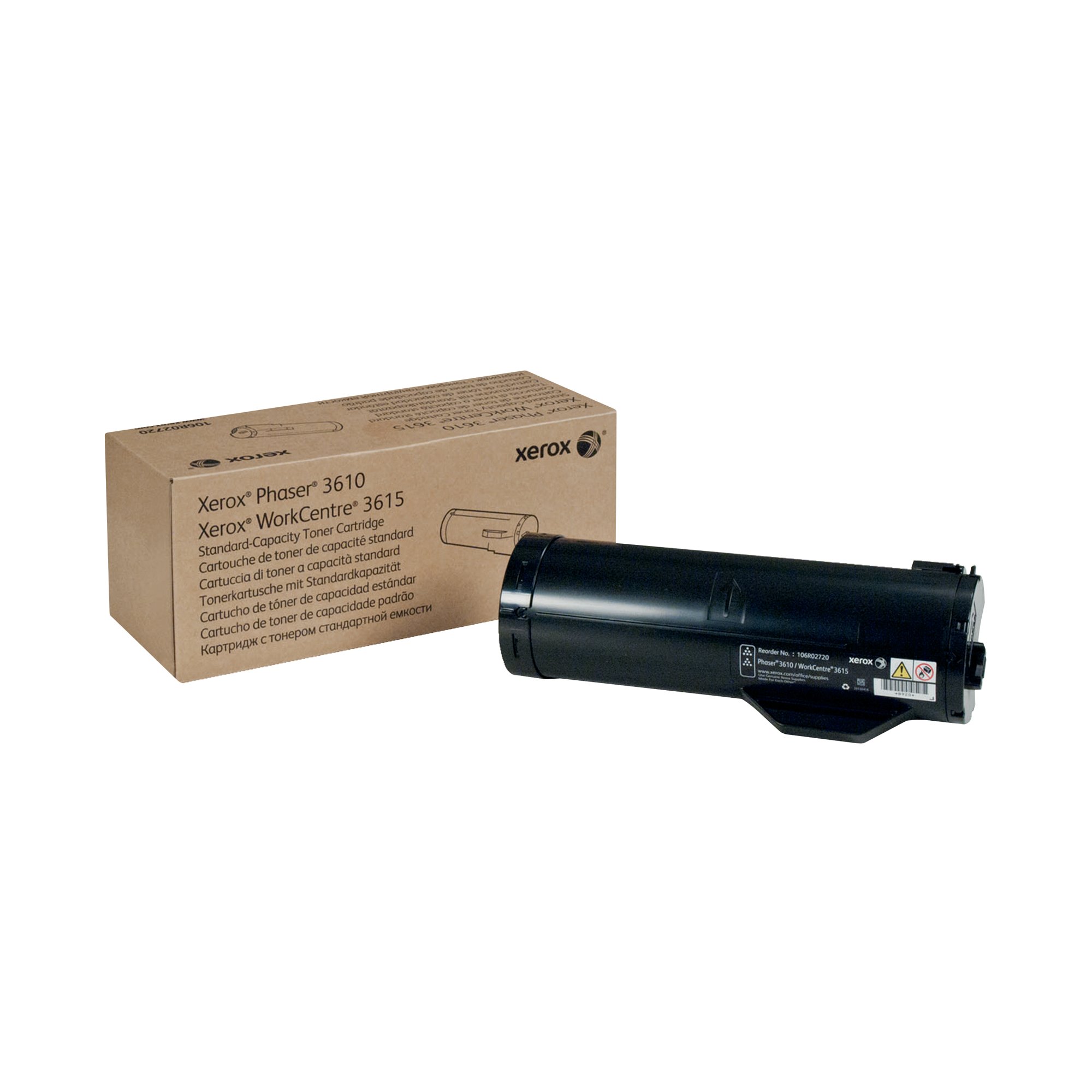 XEROX PHASER 3610 TONER CART BLACK