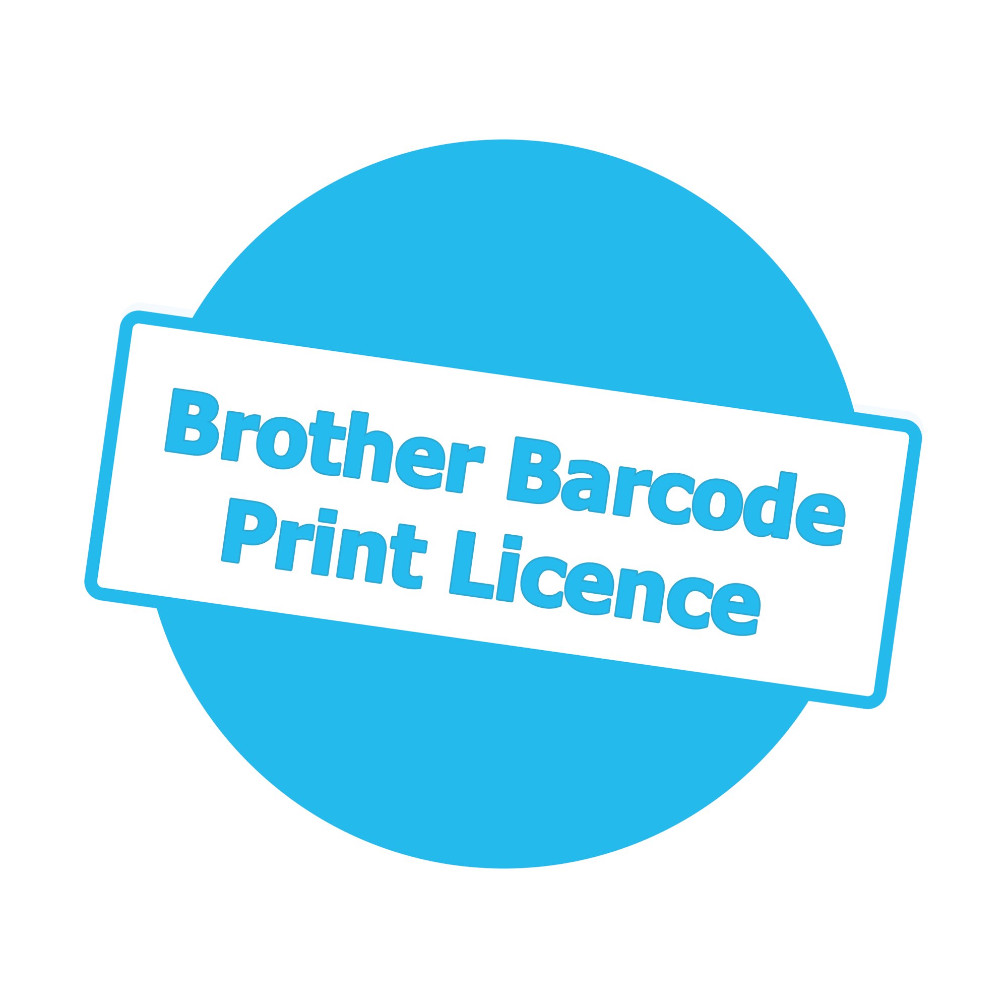 BROTHER BARCODE PRINT LICENCE