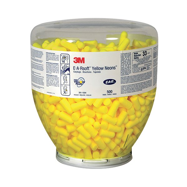 3M E-A-R Soft Yellow Neons Refill Bottle (Pack of 500) PD-01-002 3M E-A-R Soft Yellow Neons Refill Bottle (Pack of 500) PD-01-002