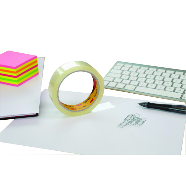 Scotch Easy Tear Tape Clear Tape 19mm x 66m (Pack of 8) ET1966T8 Scotch Easy Tear Tape Clear Tape 19mm x 66m (Pack of 8) ET1966T8