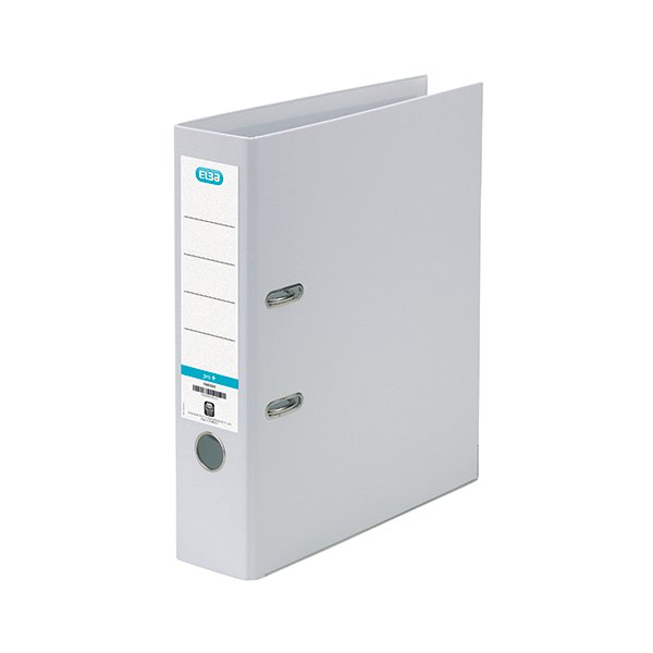 Elba A4 White Plastic Lever Arch File 100080902 Elba A4 White Plastic Lever Arch File 100080902