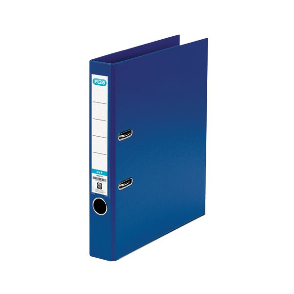 Elba A4 Blue 50mm Plastic Lever Arch File 1451-01 Elba A4 Blue 50mm Plastic Lever Arch File 1451-01