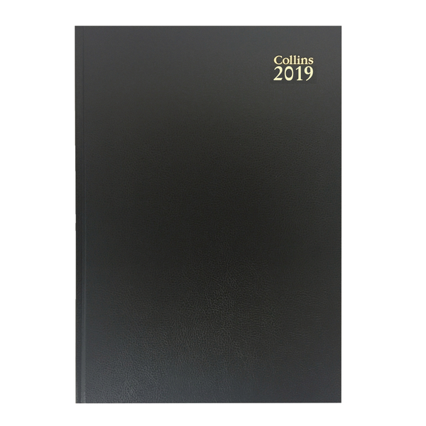 Collins A5 Desk Diary Week to View 2019 Black 35 Collins A5 Desk Diary Week to View 2019 Black 35