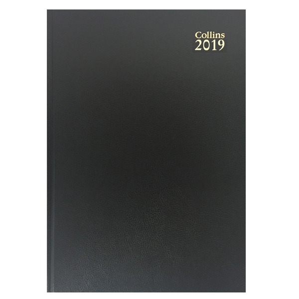 Collins Red A4 Desk Diary Week to View 2019 40 Collins Red A4 Desk Diary Week to View 2019 40