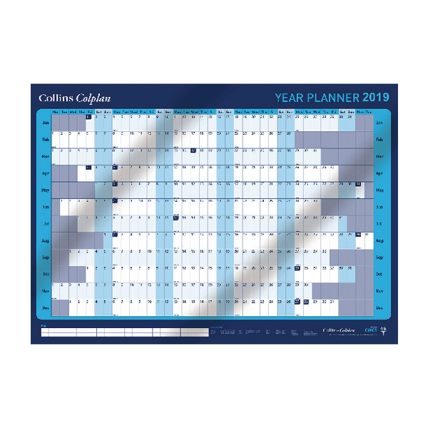 Collins Colplan Year Planner 2019 CWC9 Collins Colplan Year Planner 2019 CWC9