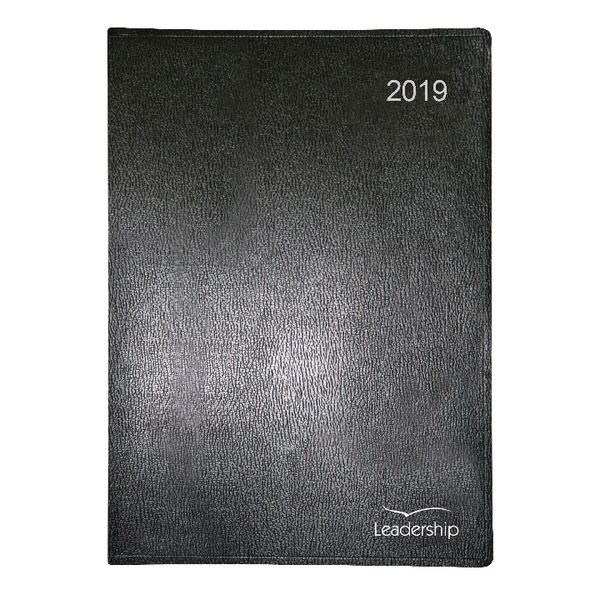 Collins Leadership 2019 Black A4 Week to View Appointment Diary CP6740 Collins Leadership 2019 Black A4 Week to View Appointment Diary CP6740