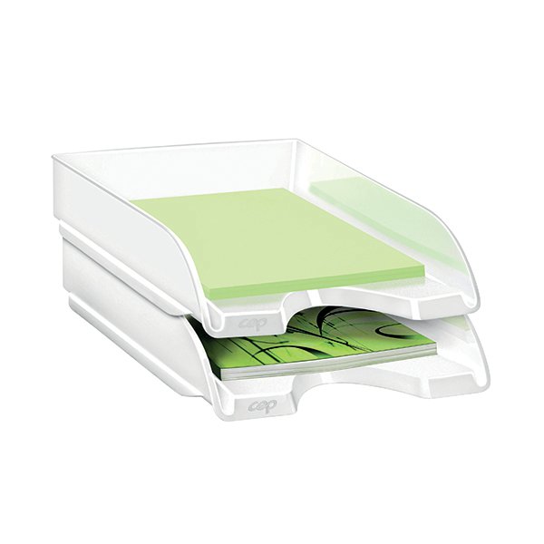 CEP Pro Gloss White Letter Tray 200GWHITE CEP Pro Gloss White Letter Tray 200GWHITE