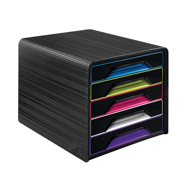 CEP Smoove 5 Drawer Module Black/Assorted 1071110411 CEP Smoove 5 Drawer Module Black/Assorted 1071110411