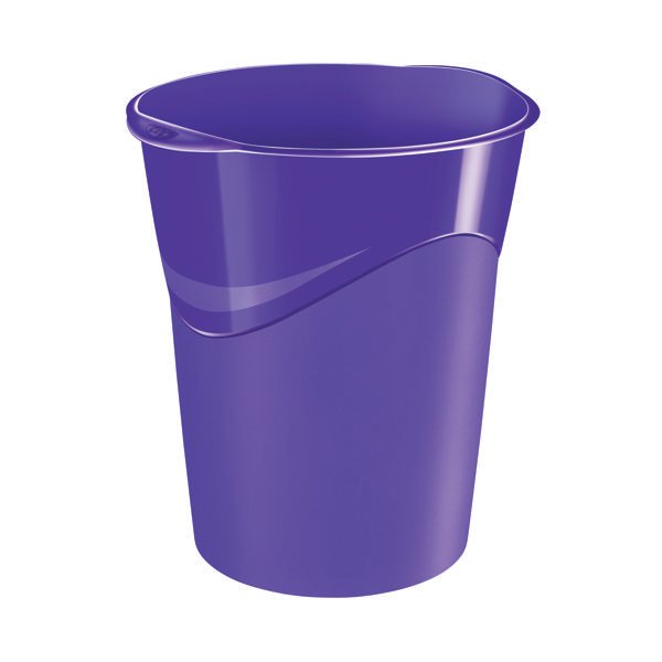 CEP Pro Gloss Purple Waste Bin 280GPURPLE CEP Pro Gloss Purple Waste Bin 280GPURPLE