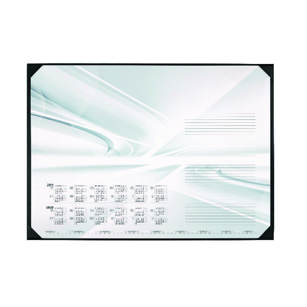 Durable Curves Calendar Desk Mat 590 x 420mm 7314 Durable Curves Calendar Desk Mat 590 x 420mm 7314