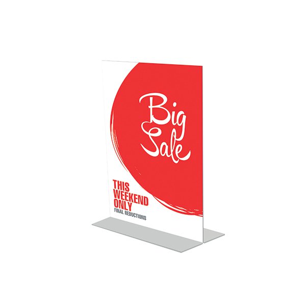 Announce Stand Up Sign Holder A5 DF47901 Announce Stand Up Sign Holder A5 DF47901