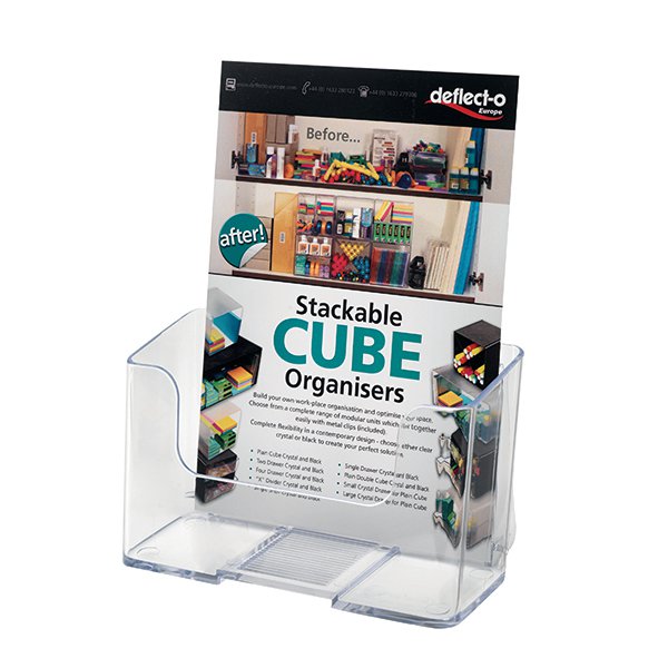 Deflecto A5 Clear Literature Holder 74901 Deflecto A5 Clear Literature Holder 74901