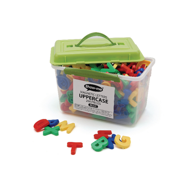 Show-me Magnetic Upper Case Letters (Pack of 286) MLUC Show-me Magnetic Upper Case Letters (Pack of 286) MLUC