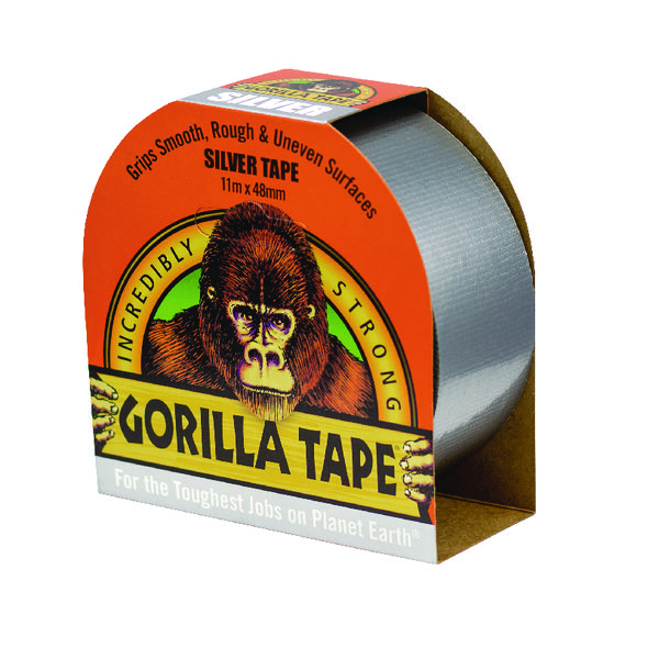 Gorilla Tape 48mm x 11m Silver 3044911 Gorilla Tape 48mm x 11m Silver 3044911