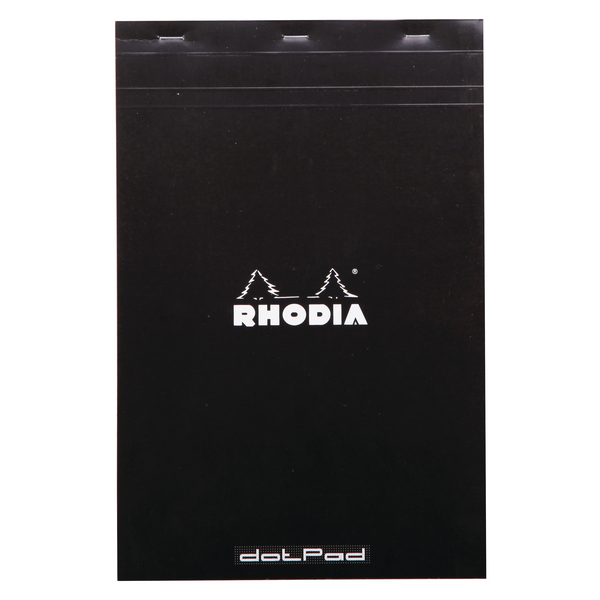 Rhodia Dot Pad No 18 A4 Black Pack of 5 18559C Rhodia Dot Pad No 18 A4 Black Pack of 5 18559C