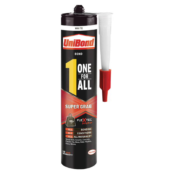 Unibond One For All Super Grab Adhesive 390g 2003459 Unibond One For All Super Grab Adhesive 390g 2003459