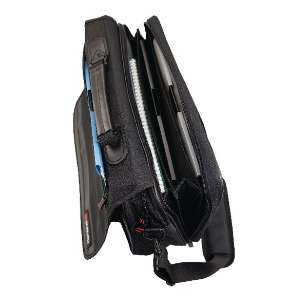 Monolith Expandable Briefcase Black 2933 Monolith Expandable Briefcase Black 2933