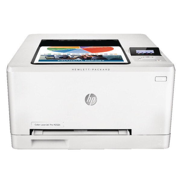 HP Color Laserjet Pro M252n Printer White B4A21A HP Color Laserjet Pro M252n Printer White B4A21A