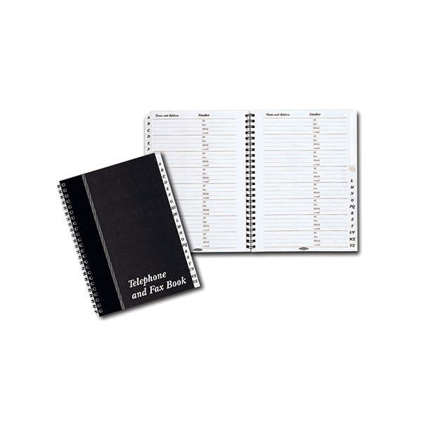Concord Telephone/Adress A5 Book Grey/Black 87110/CD10 Concord Telephone/Adress A5 Book Grey/Black 87110/CD10