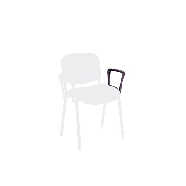 Jemini Black Arms For Stacking Chair (Pack of 2) KF03348 Jemini Black Arms For Stacking Chair (Pack of 2) KF03348