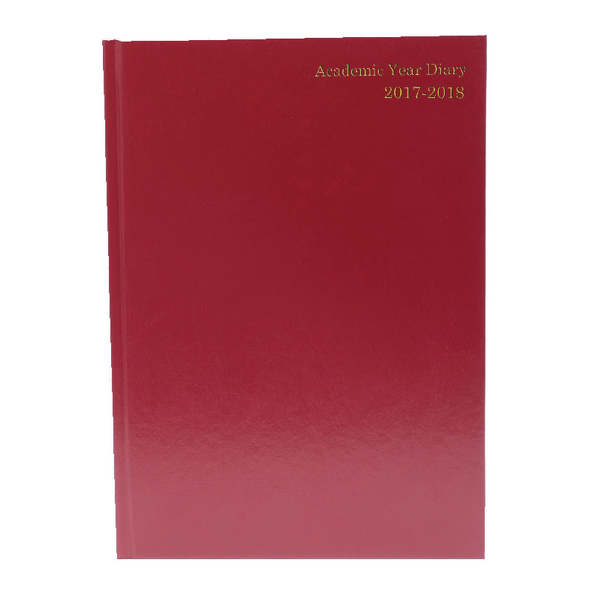 Week to View 2017/18 A5 Burgundy Academic Diary KF3A5ABG17 Week to View 2017/18 A5 Burgundy Academic Diary KF3A5ABG17