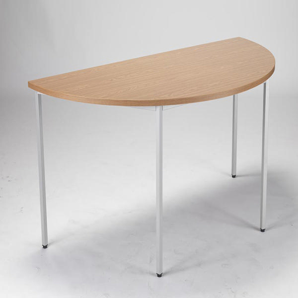 Jemini Semi-Circular Table 1600mm Oak KF72383 Jemini Semi-Circular Table 1600mm Oak KF72383