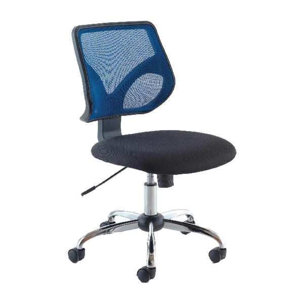 Jemini Medium Back Task Chair Blue KF73603 Jemini Medium Back Task Chair Blue KF73603