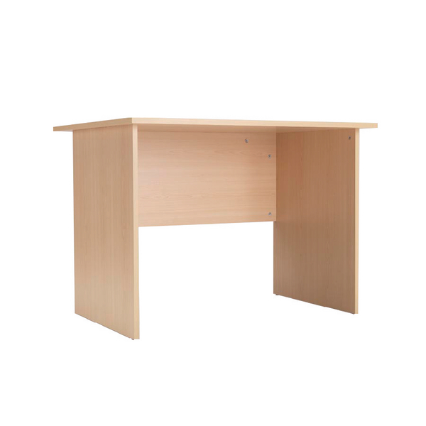 Serrion Warm Maple 1000mm Panel End Desk KF74127 Serrion Warm Maple 1000mm Panel End Desk KF74127