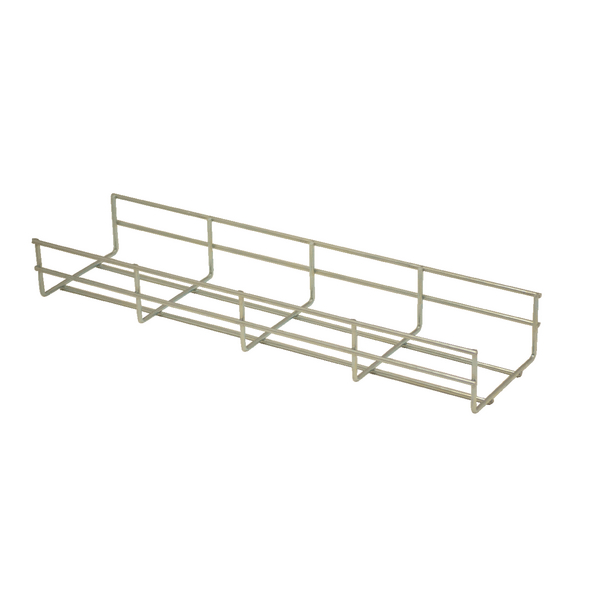 Jemini Silver Cable Management Basket 800mm KF74537 Jemini Silver Cable Management Basket 800mm KF74537