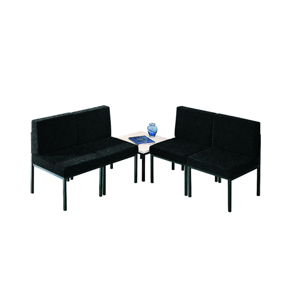 First Reception Chair Charcoal KF74646 First Reception Chair Charcoal KF74646