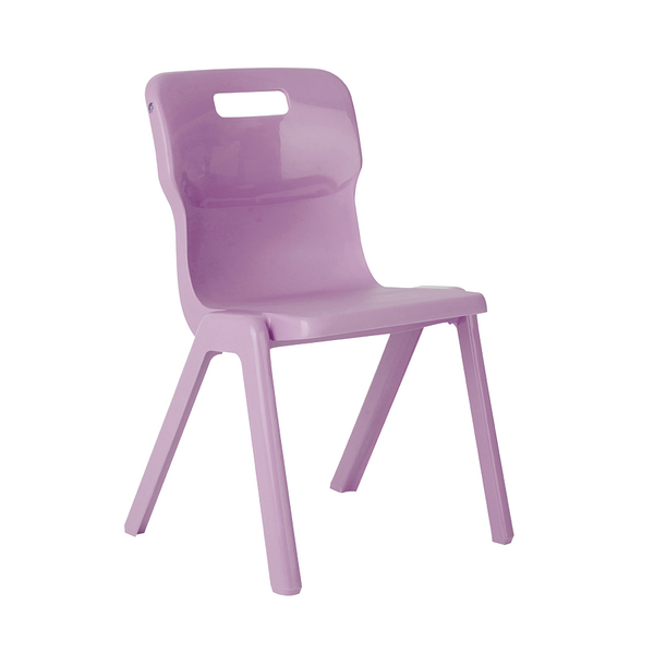 Titan One Piece School Chair Size 1 Purple KF78505 Titan One Piece School Chair Size 1 Purple KF78505