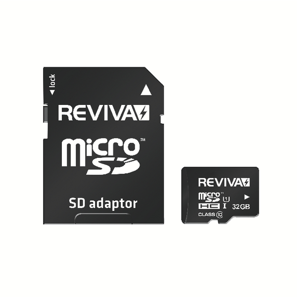 Reviva 32GB MicroSDHC Card and Adapter KO01037 Reviva 32GB MicroSDHC Card and Adapter KO01037