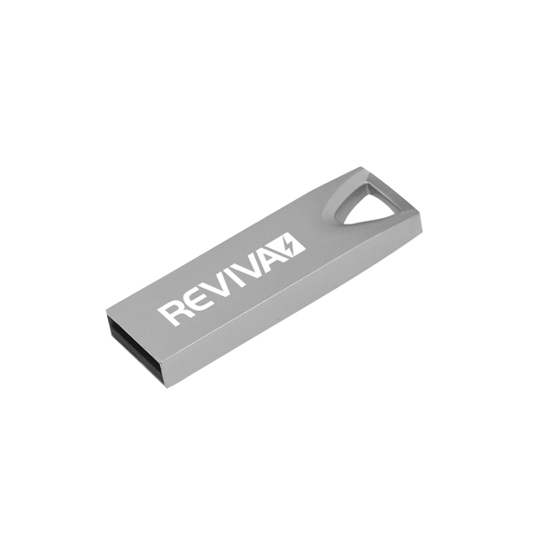 Reviva USB 2.0 Silver Flash Drive 8GB KO01059 Reviva USB 2.0 Silver Flash Drive 8GB KO01059