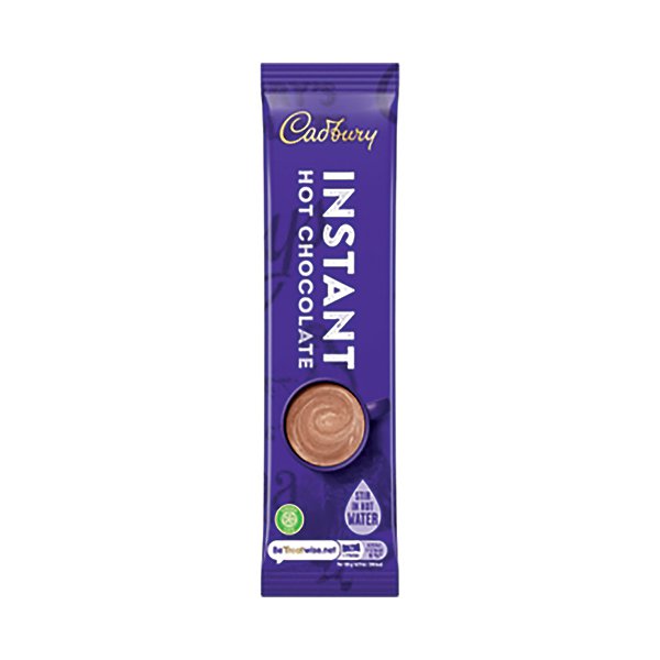 Cadbury Instant Hot Chocolate Sachets 28g (Pack of 50) 915654 Cadbury Instant Hot Chocolate Sachets 28g (Pack of 50) 915654
