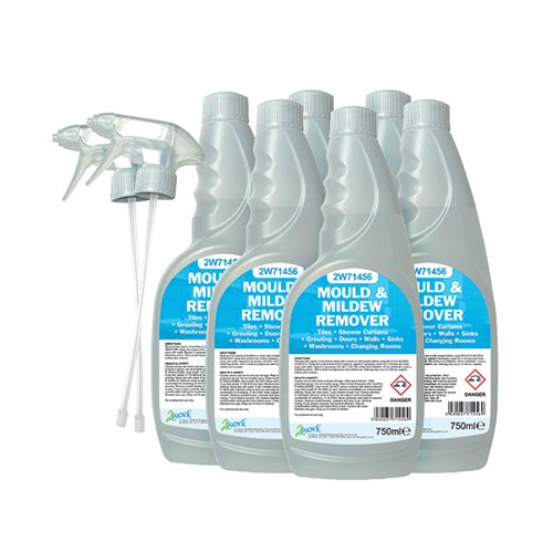 2Work Mould And Mildew Cleaner 750ml (Pack of 6) 2W07255