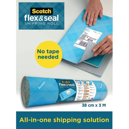 Flex And Seal Shipping Roll 38cmx3m FS-1510-6-EU