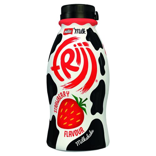 FRijj Strawberry Milkshake 400ml (Pack of 6) 126182
